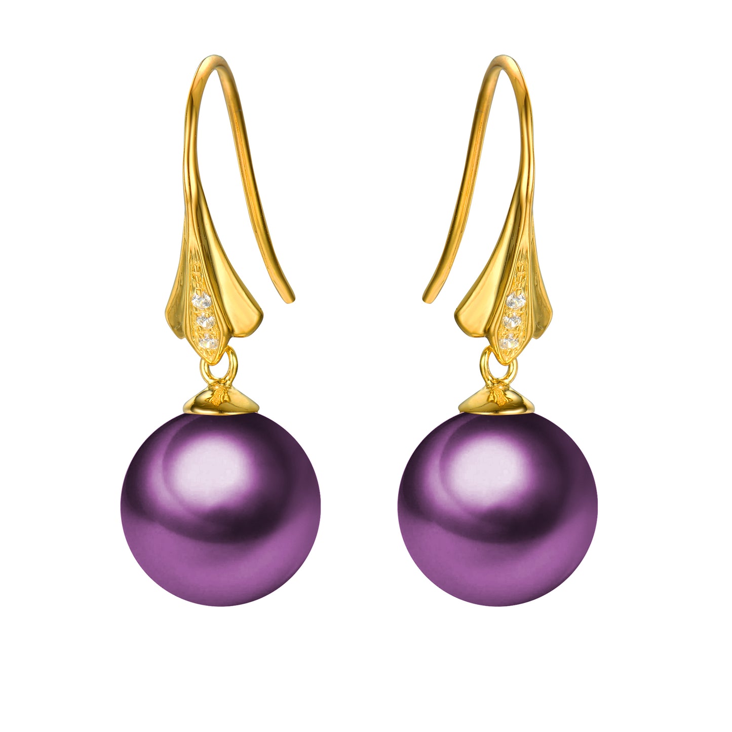 G18k Diamonds Bring Me Back Pearl Earrings