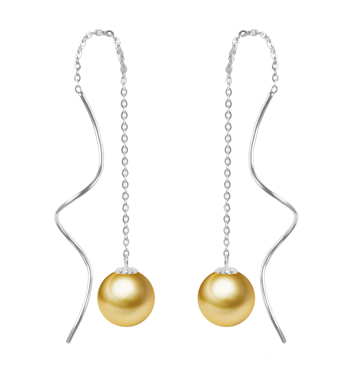 G18k Waves of Change Pearl Ear Lines