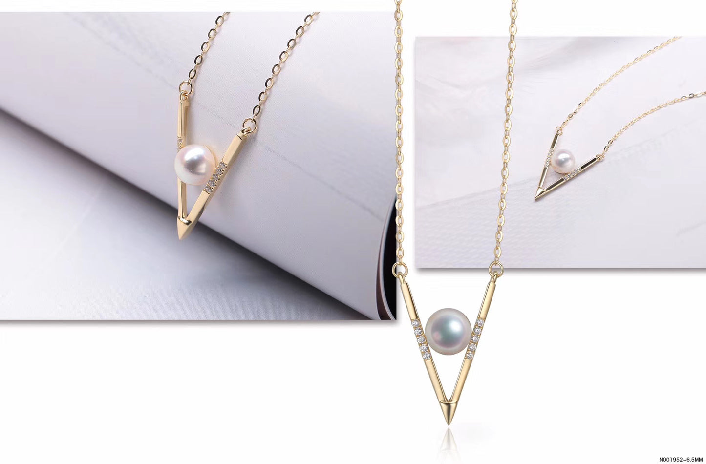 G14K Freshwater Pearl Necklace - Timeless Pearl