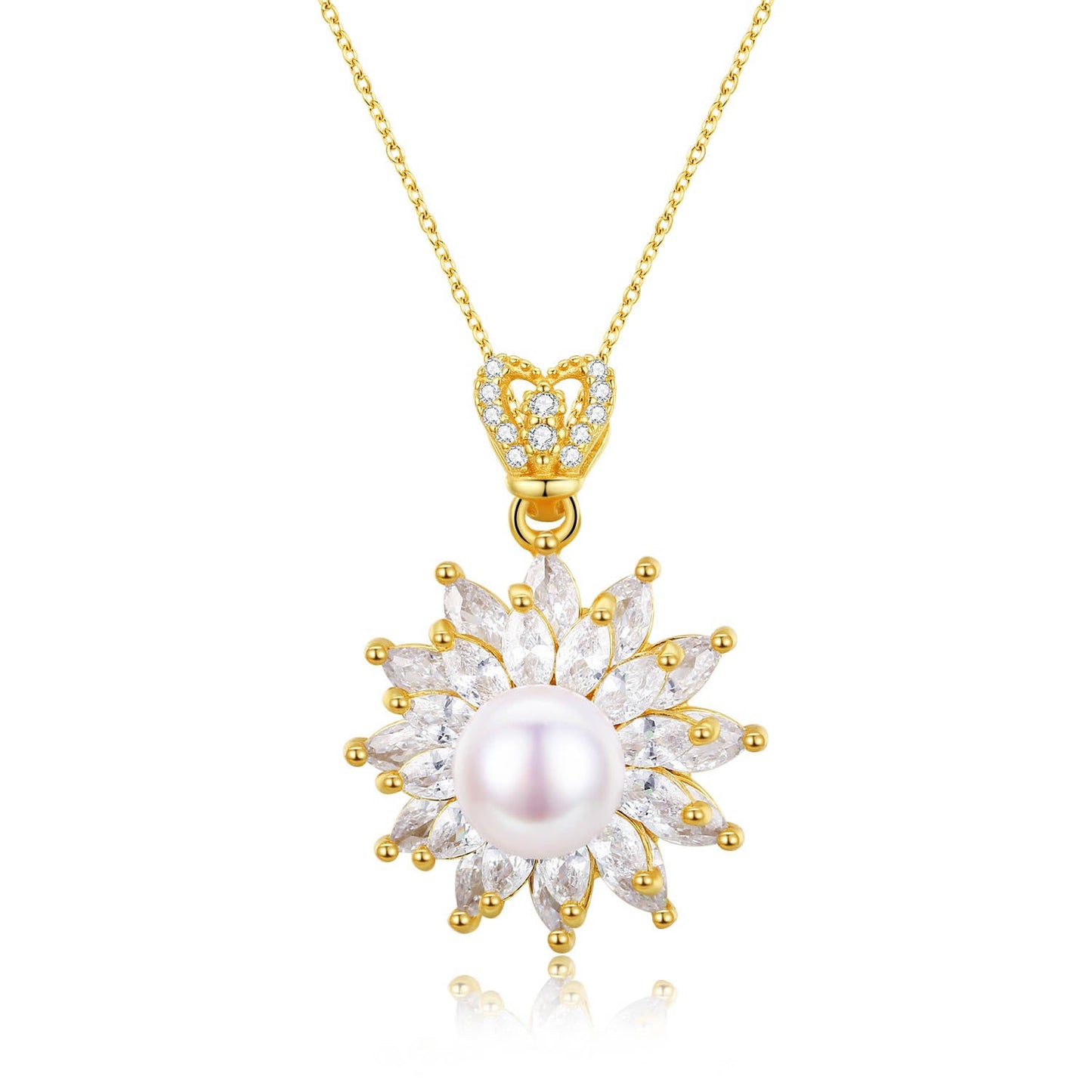 Flower Of Life Pearl Necklace