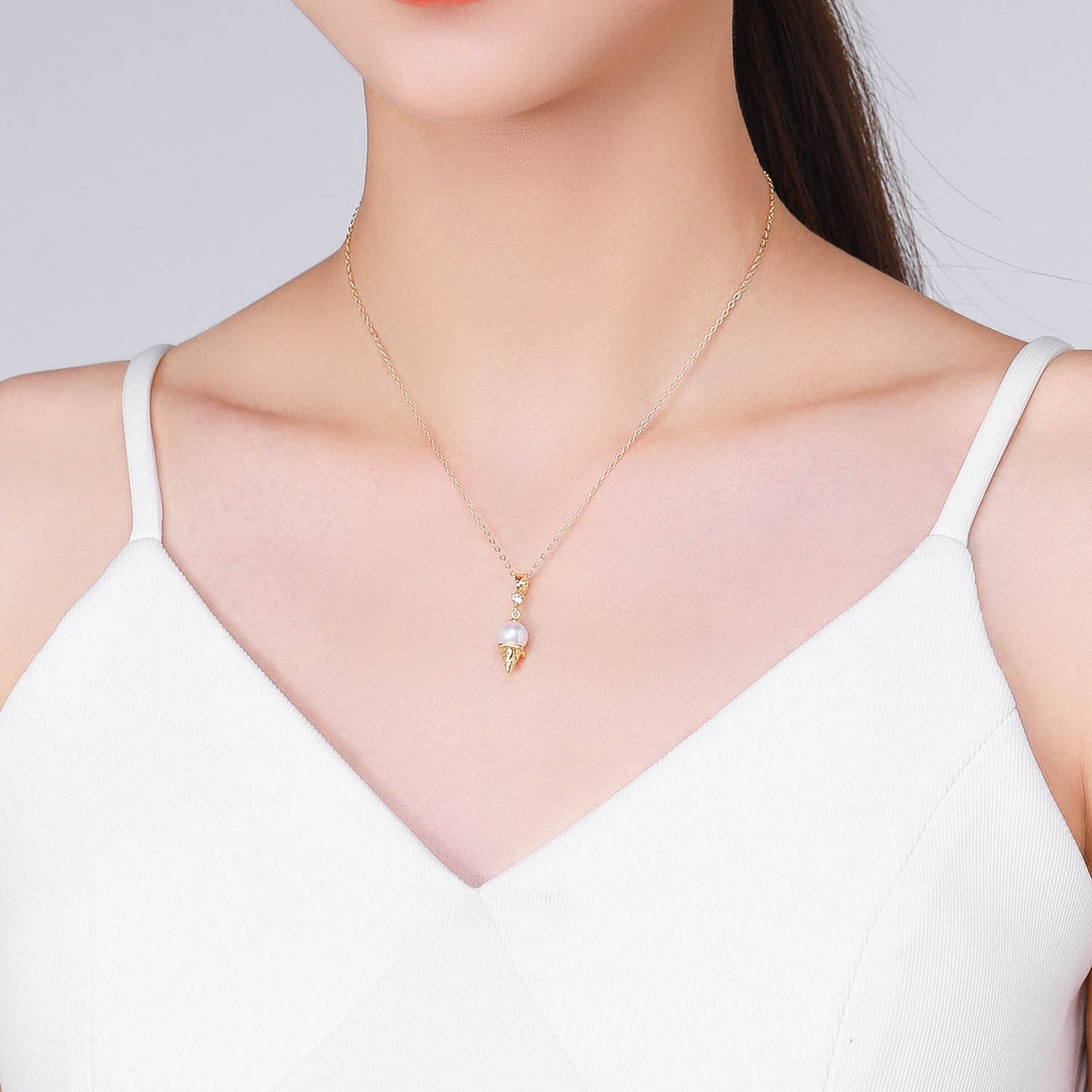 Ice Cream Lover Pearl Necklace