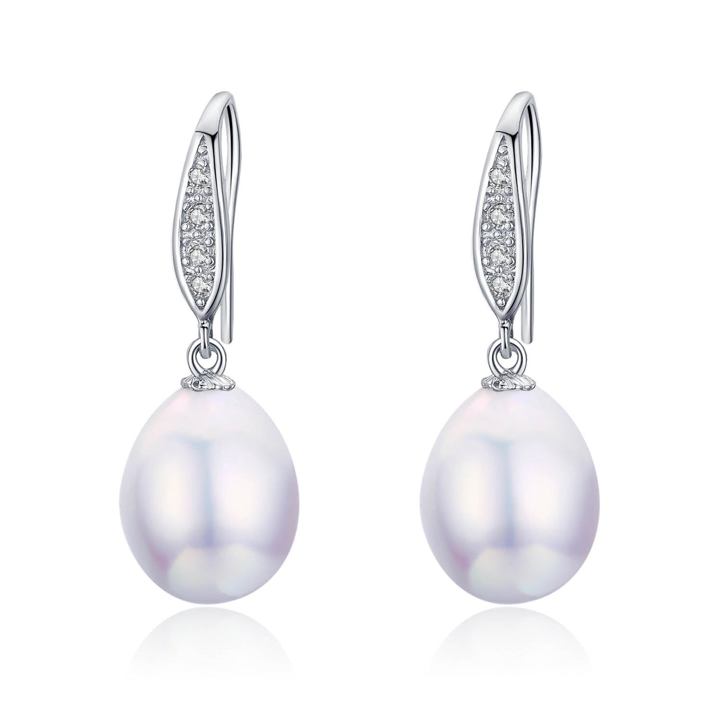 Sparkling Rain Drop Earrings