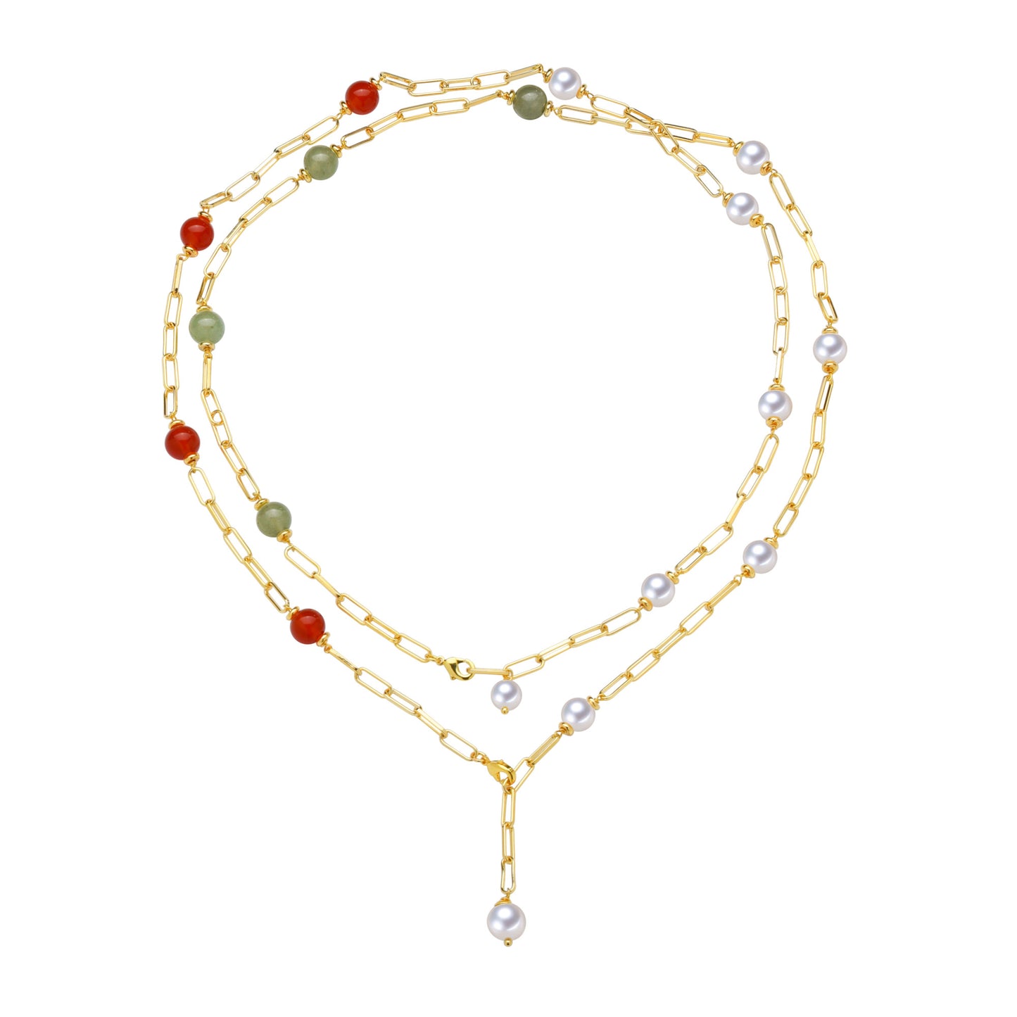 Multi-Styles Freshwater Pearl Necklaces Gift Set