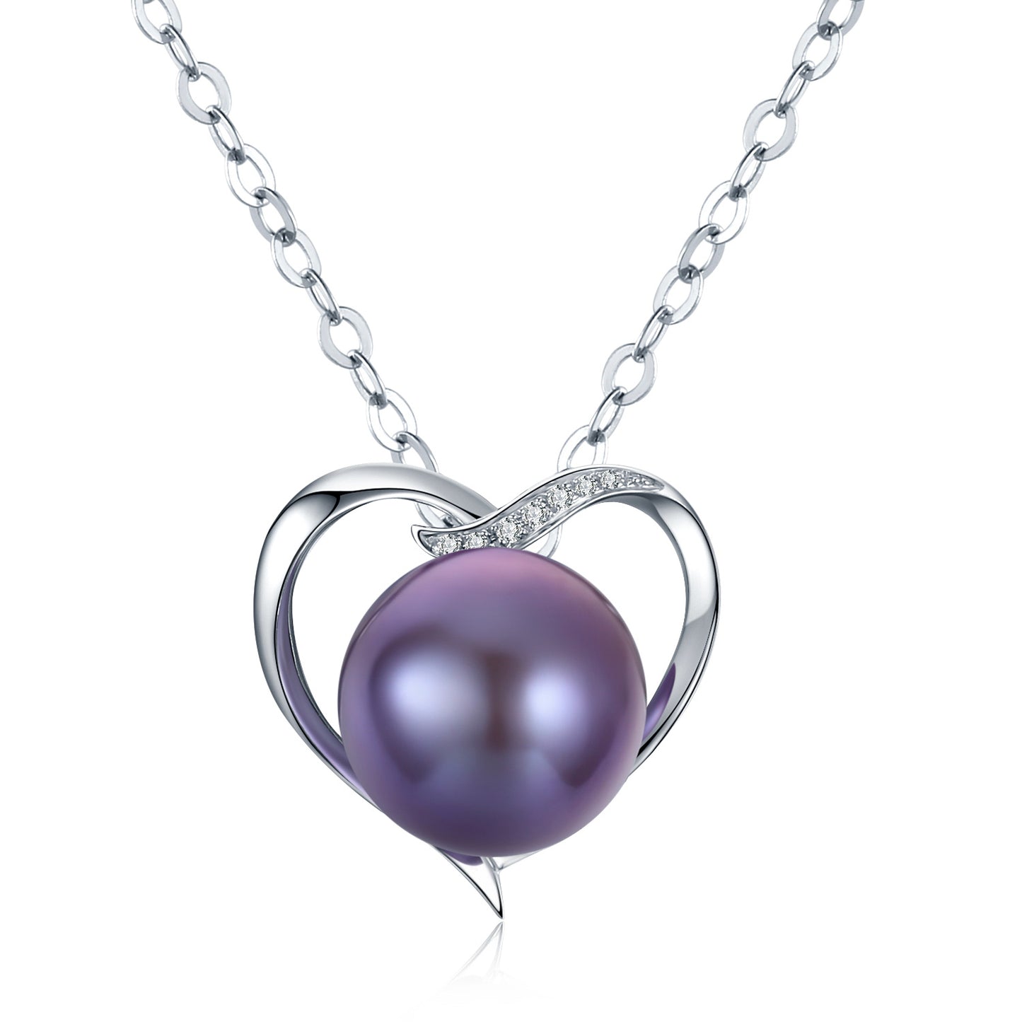 G18k Chromatic Love Edison Pearl Pendant