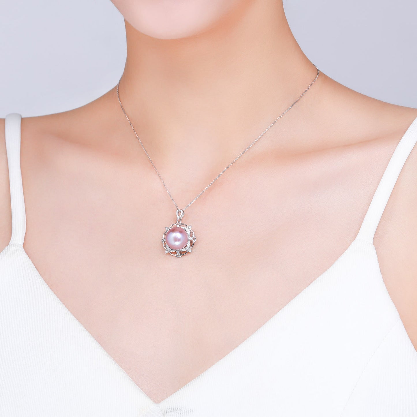 Sophia Edison Pearl Necklace