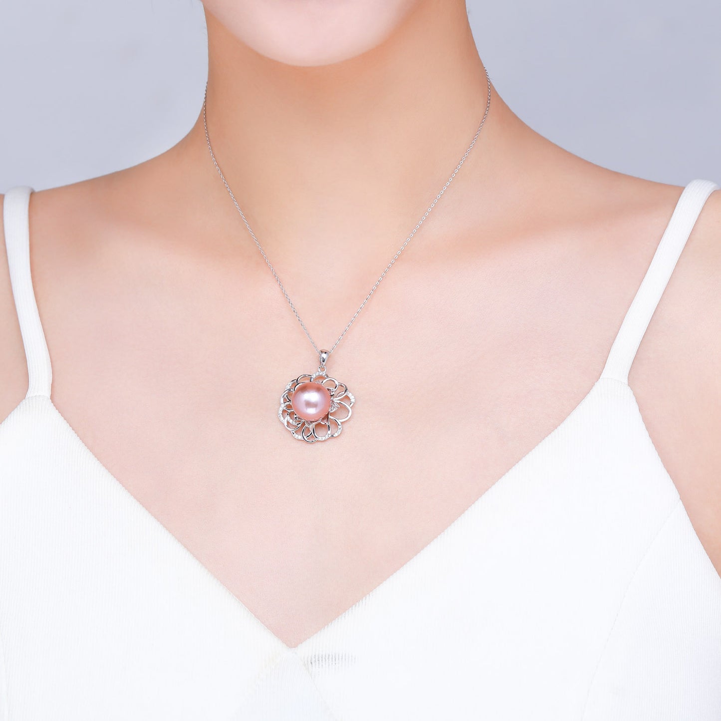 Clara Edison Pearl Necklace