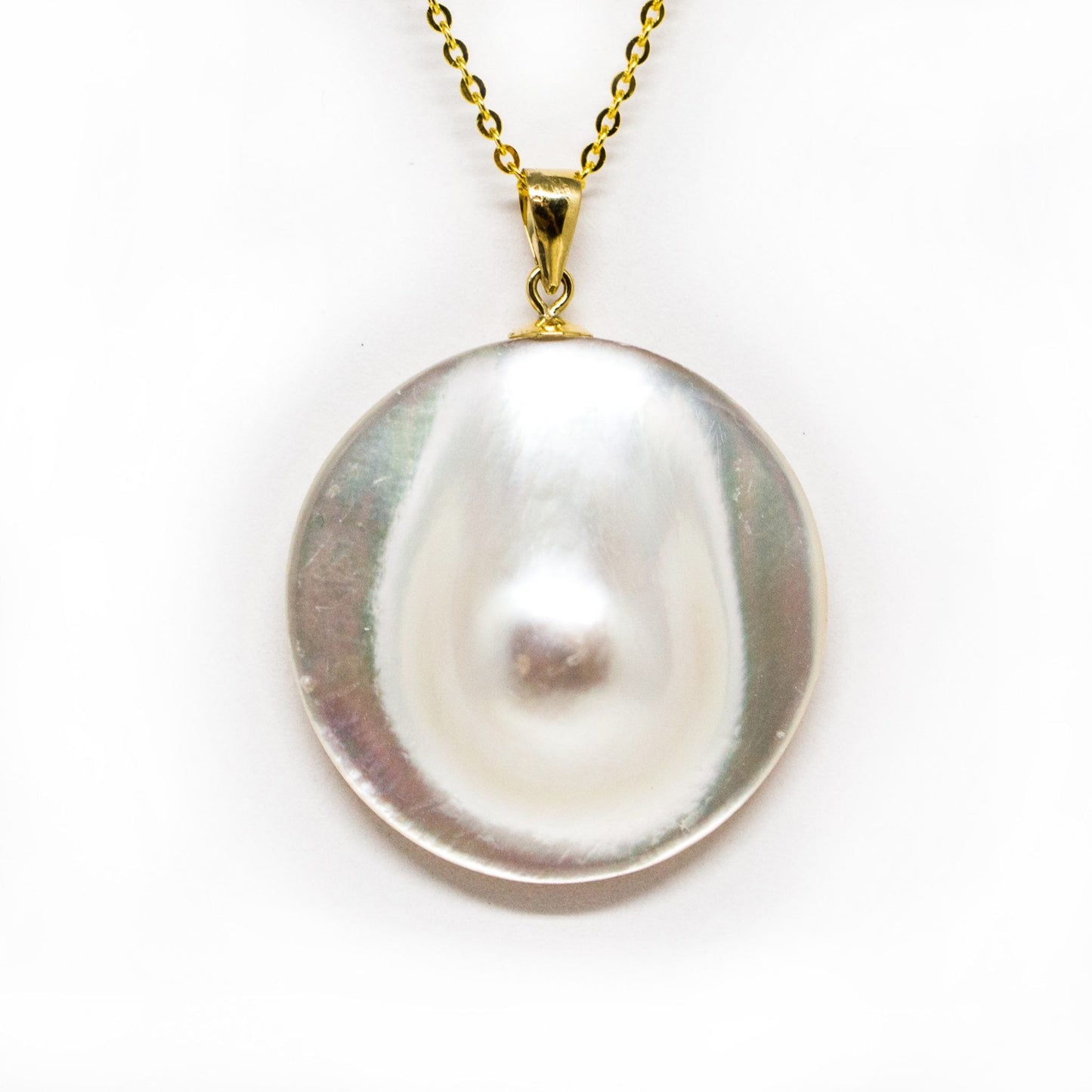 Bubble Mabe Pearl Necklace - Timeless Pearl