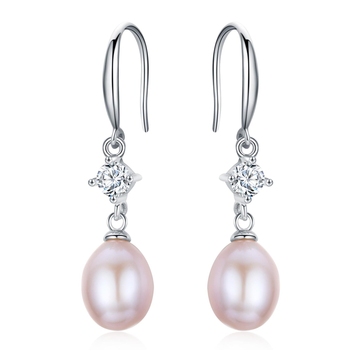 Passion Pink Earrings - Timeless Pearl