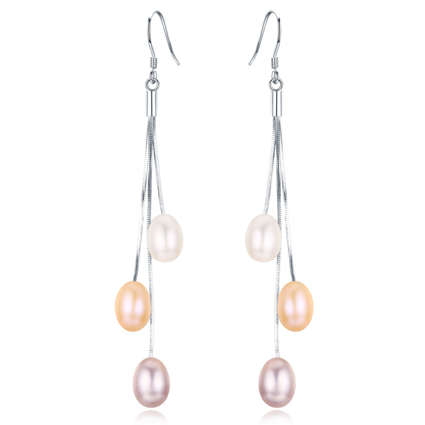 Colorful Drop Earrings - Timeless Pearl