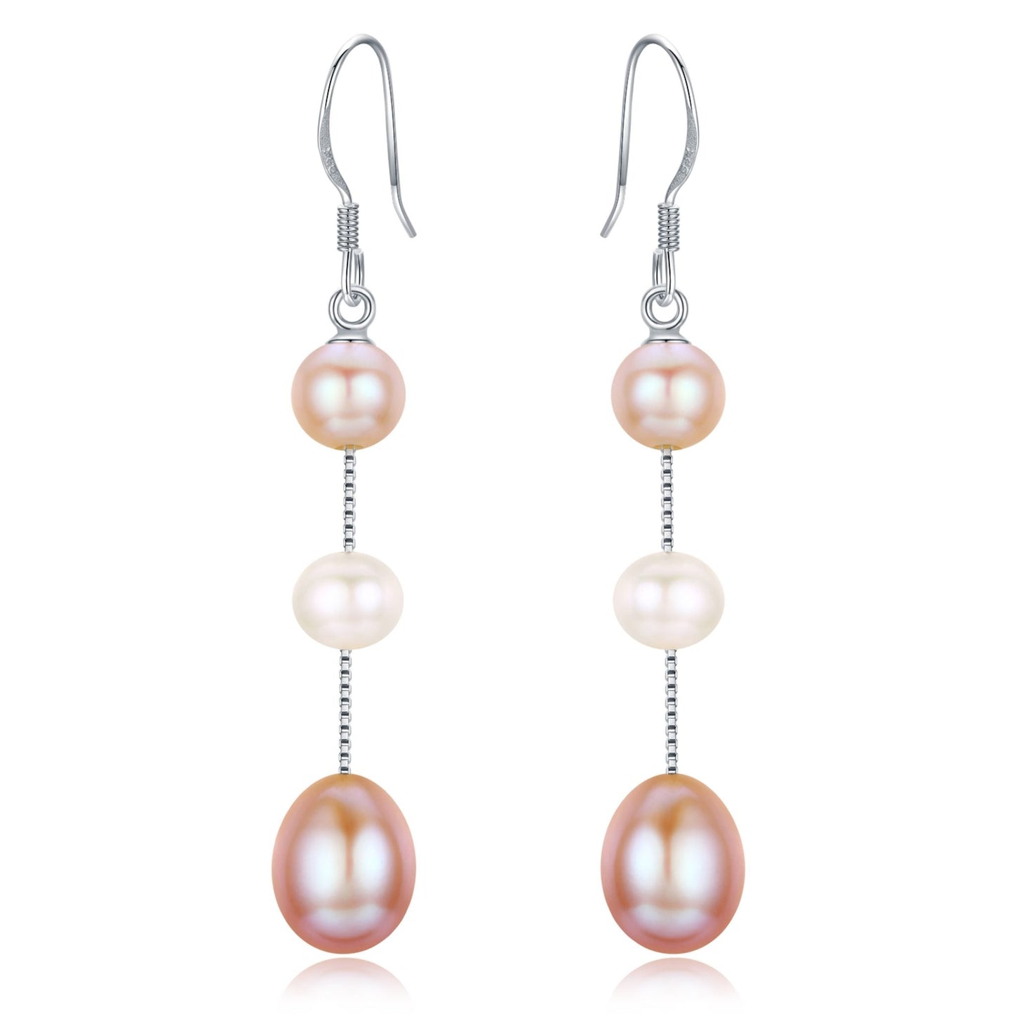 Colorful Drops Earrings - Timeless Pearl