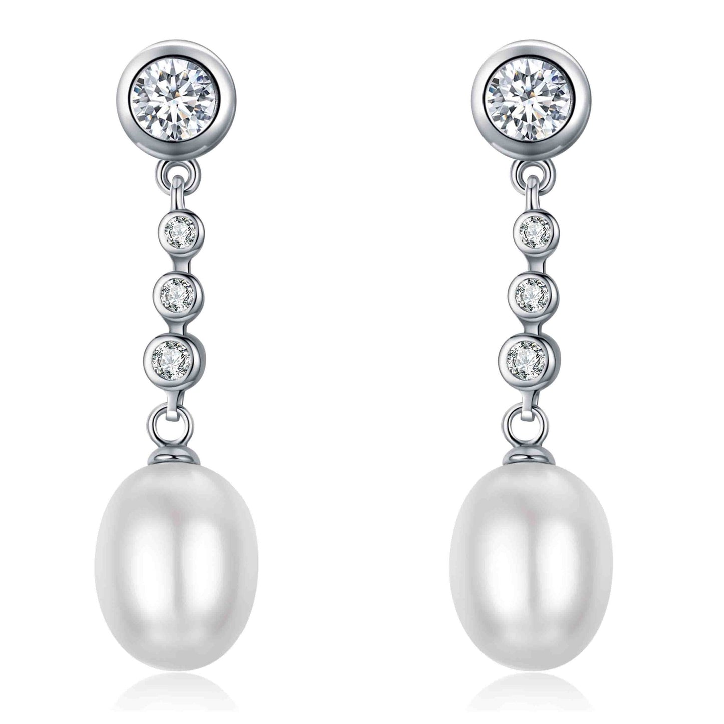 Waterdrops Pearl Earrings - Timeless Pearl