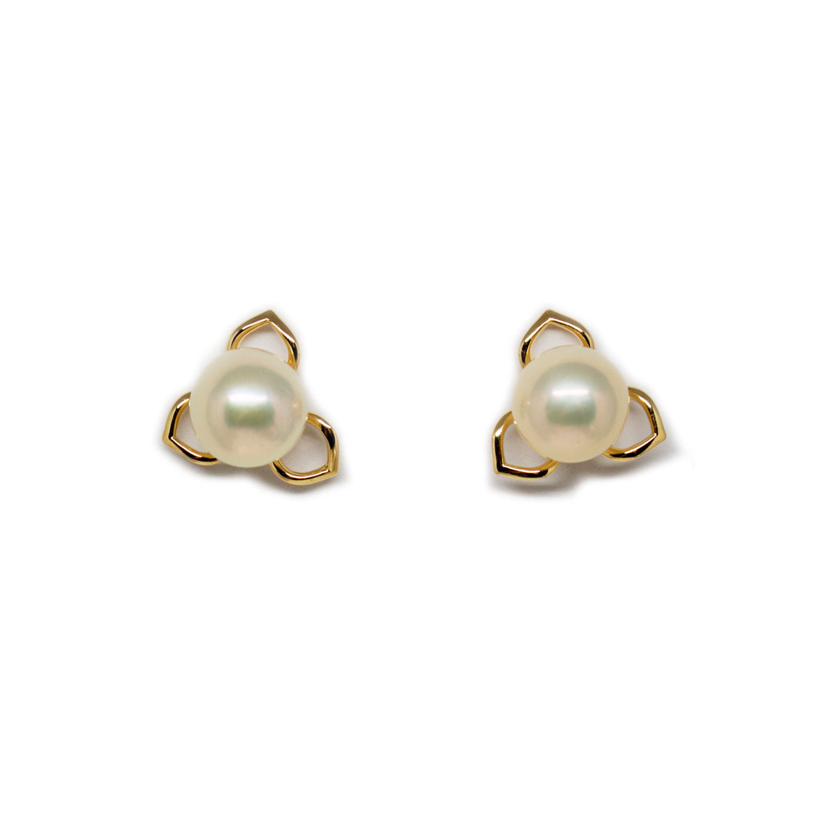 Edison Pearls of Trinity Earrings - Timeless Pearl