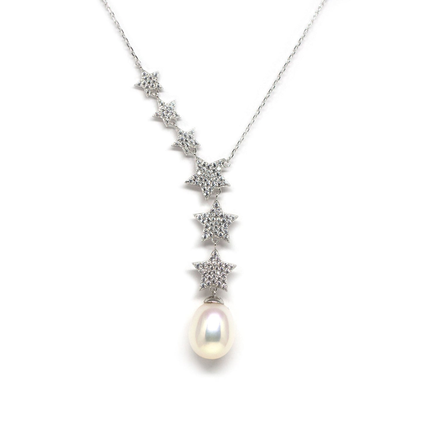 The Starry Night Pearl Necklace - Timeless Pearl
