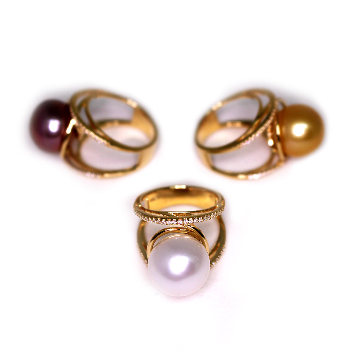 Golden King Edison Pearl Ring - Timeless Pearl