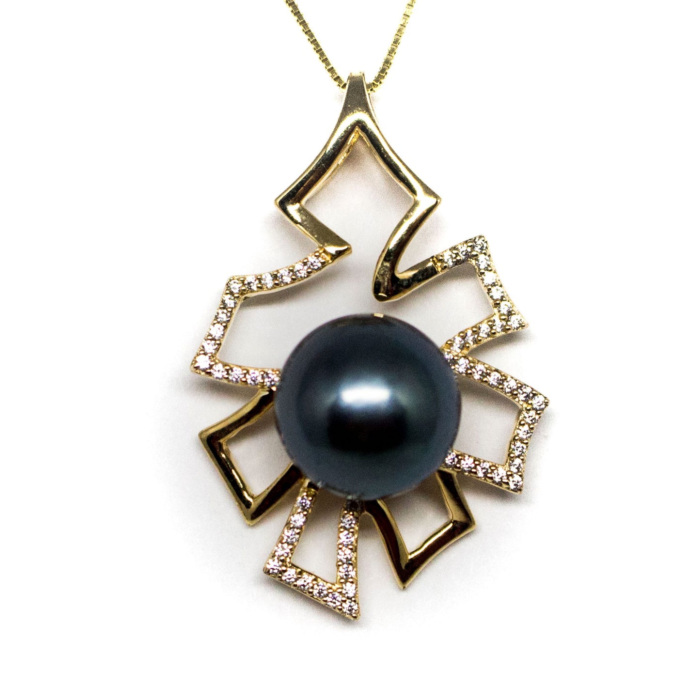 GOLDEN TREE OF LIFE EDISON PEARL NECKLACE - Timeless Pearl