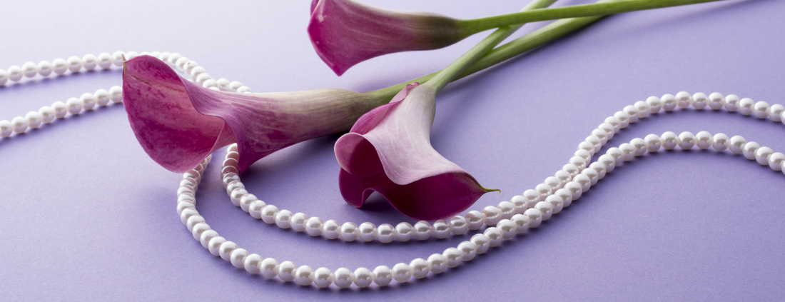 Wear This Year’s Pantone Ultra Violet with Pearls
