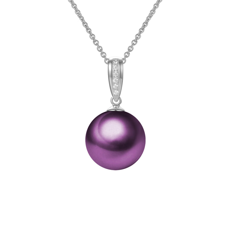 G18k Classic Diamonds Pearl Pendant