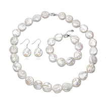 Coin Pearls Earrings Bracelet Necklace Set refined everyday pearl jewelry with lasting meaning