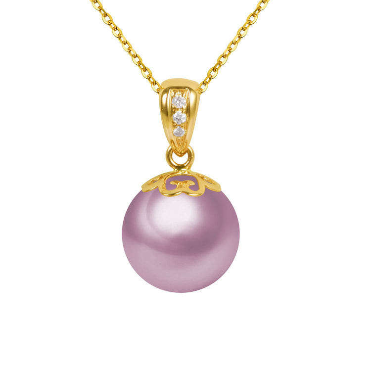 G18k Diamonds Pearl Pendant