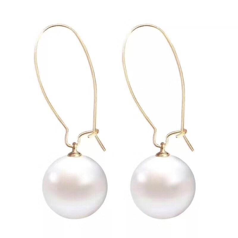 Vermeil Freshwater Pearl Earrings - Timeless Pearl