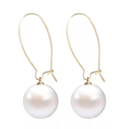 Vermeil Freshwater Pearl Earrings - Timeless Pearl