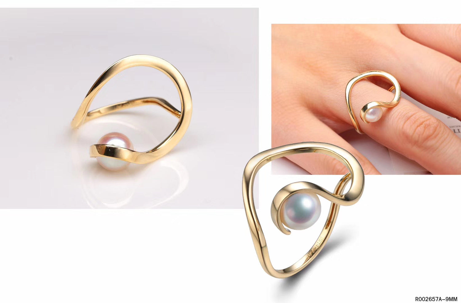 G14K Freshwater Pearl Ring - Timeless Pearl