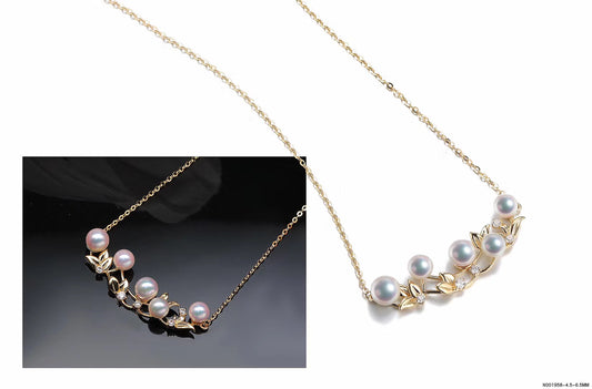 G14K Spring Pearl Necklace - Timeless Pearl