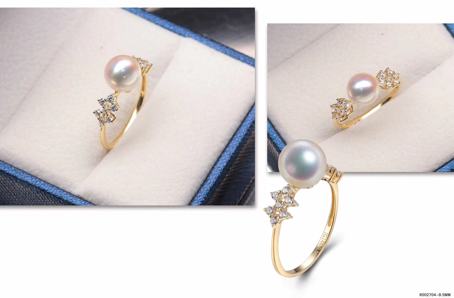 G14K Edison Pearl Ring - Timeless Pearl