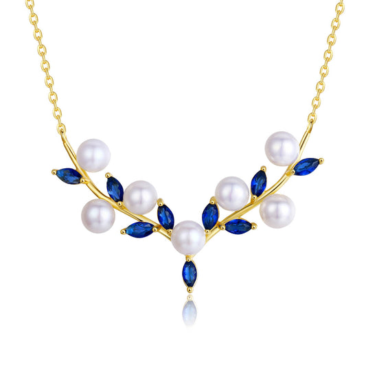 Vine of Eternal Peace Pearl Necklace