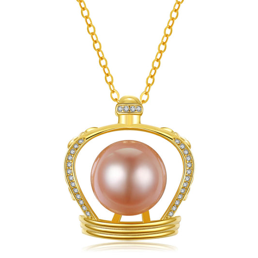 English Crown Edison Pearl Necklace