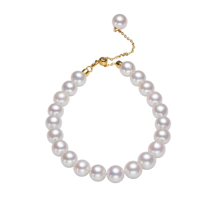 Edison Pearl Full Pearls Necklace & Bracelet Gift Set
