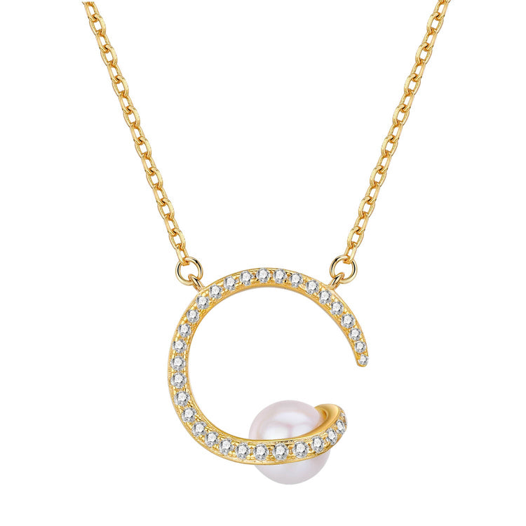 Milky Way Pearl Necklace