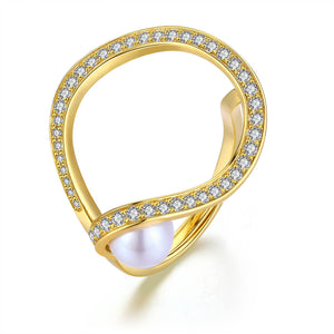 Milky Way Pearl Ring