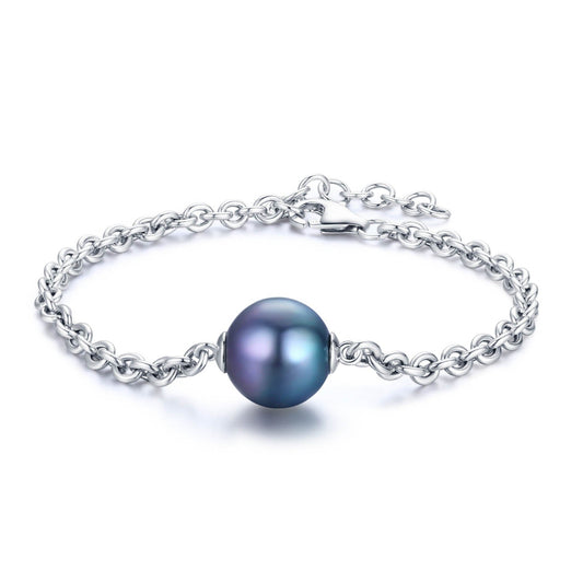 Bold Elegance Edison Pearl Bracelet