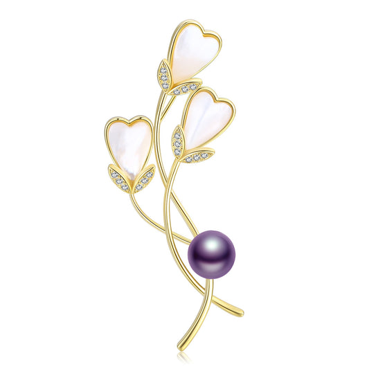 Bouquet of Love Pearl Brooch