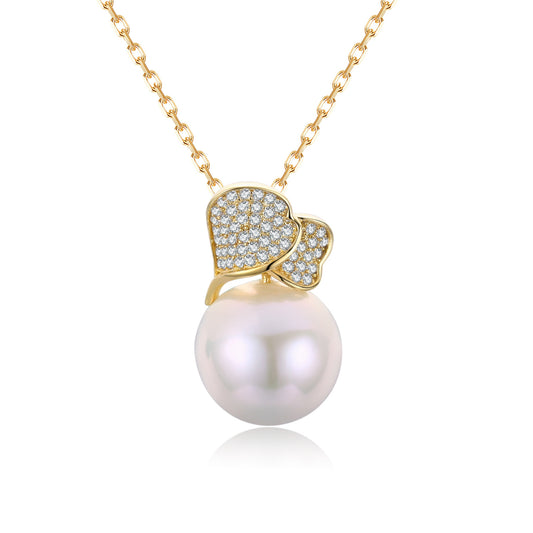 Abstract Edison Pearl Necklace