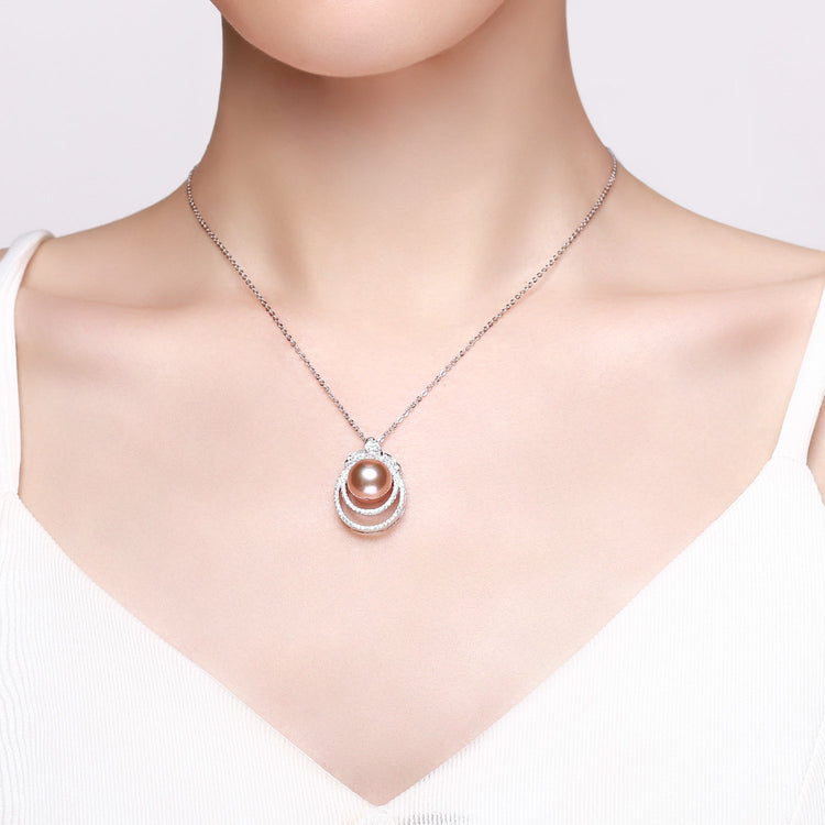 Fruit of Life Edison Pearl Necklace