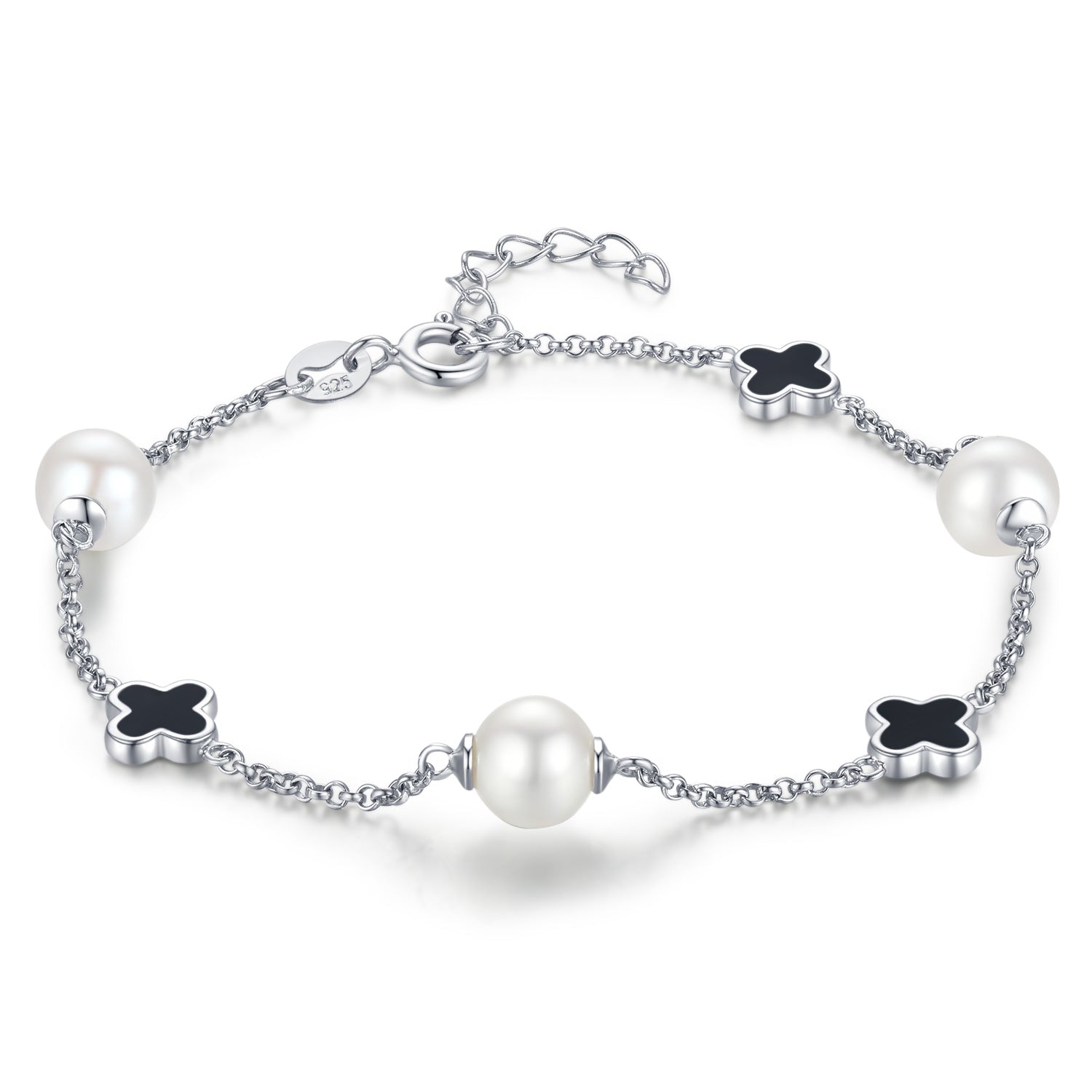 Lucky Clovers Edison Pearl Bracelets & Necklace Set – Timeless Pearl