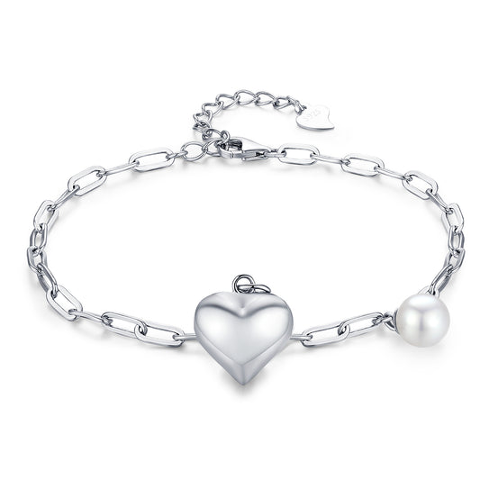 In My Heart Edison Pearl Bracelet & Necklace Set