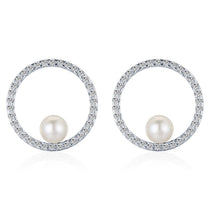Lifes Circle Edison Pearl Earrings elegant freshwater Edison pearl drop earrings for timeless style