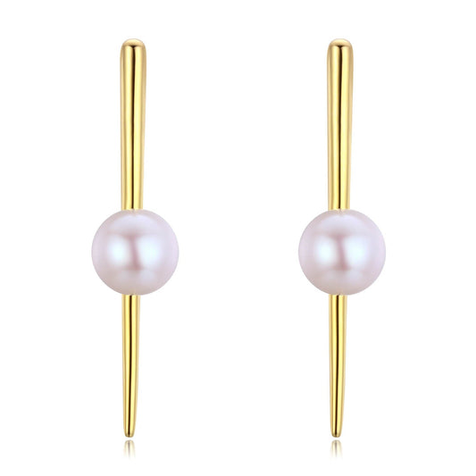 Pearl Spike Studs