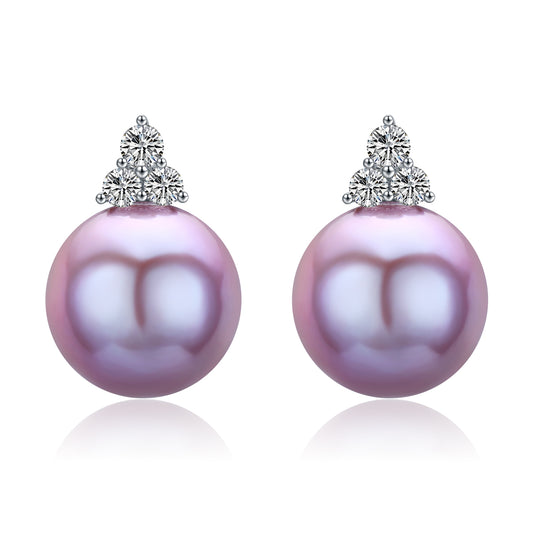 G14K Trinity Edison Pearl Earrings