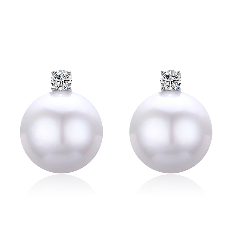 G14K Forever Elegant Edison Pearl Earrings