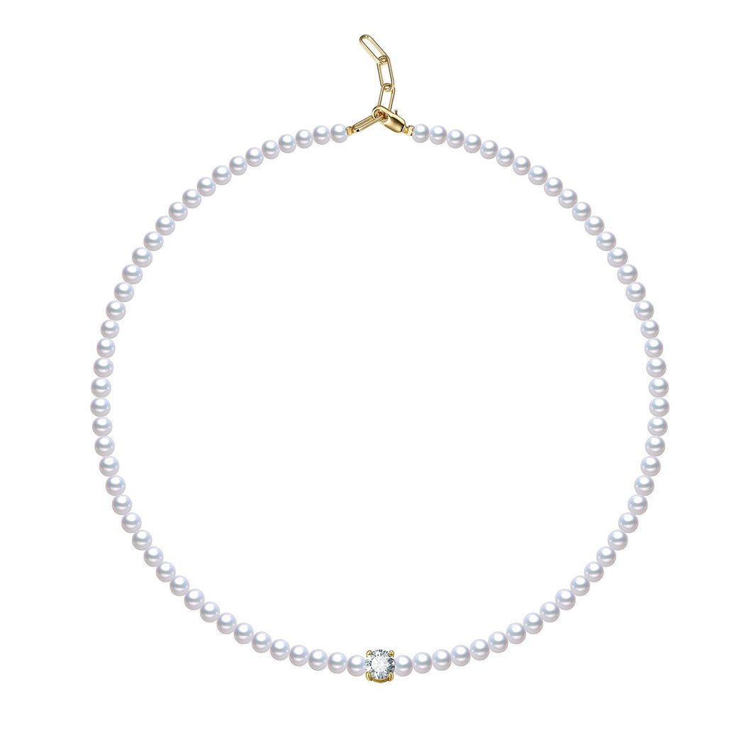 Fancy pearl necklace, modern pearl necklace | Timeless Pearl