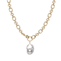 Modern Queen Baroque Pearl Necklace elegant baroque pearl necklace creating a relaxed matinee length silhouette