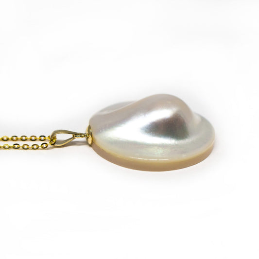 Bubble Mabe Pearl Necklace - Timeless Pearl