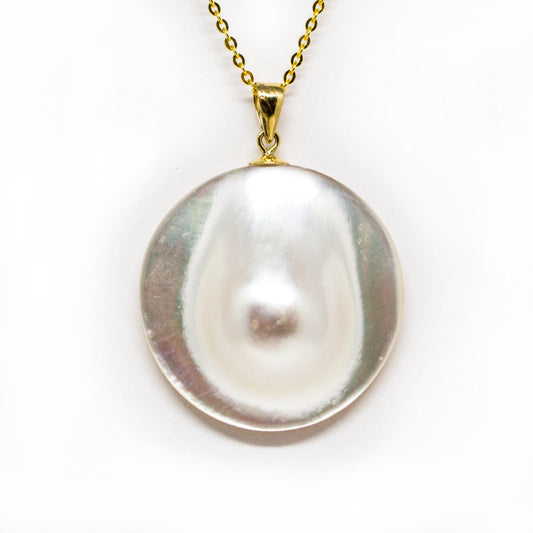Bubble Mabe Pearl Necklace - Timeless Pearl