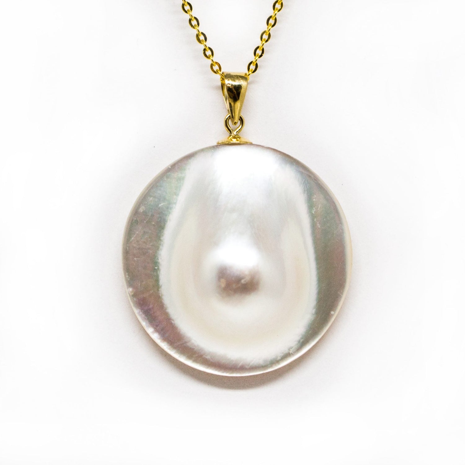Bubble Mabe Pearl Necklace - Timeless Pearl