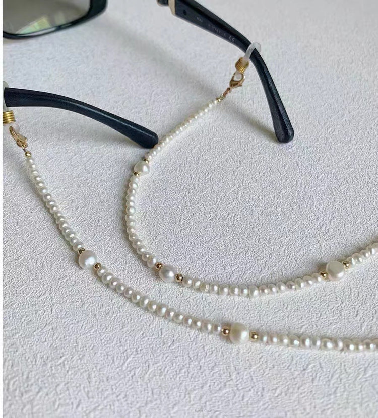 Gorgeous Freshwater Pearl Eyeglass Chain Necklace Bracelet
