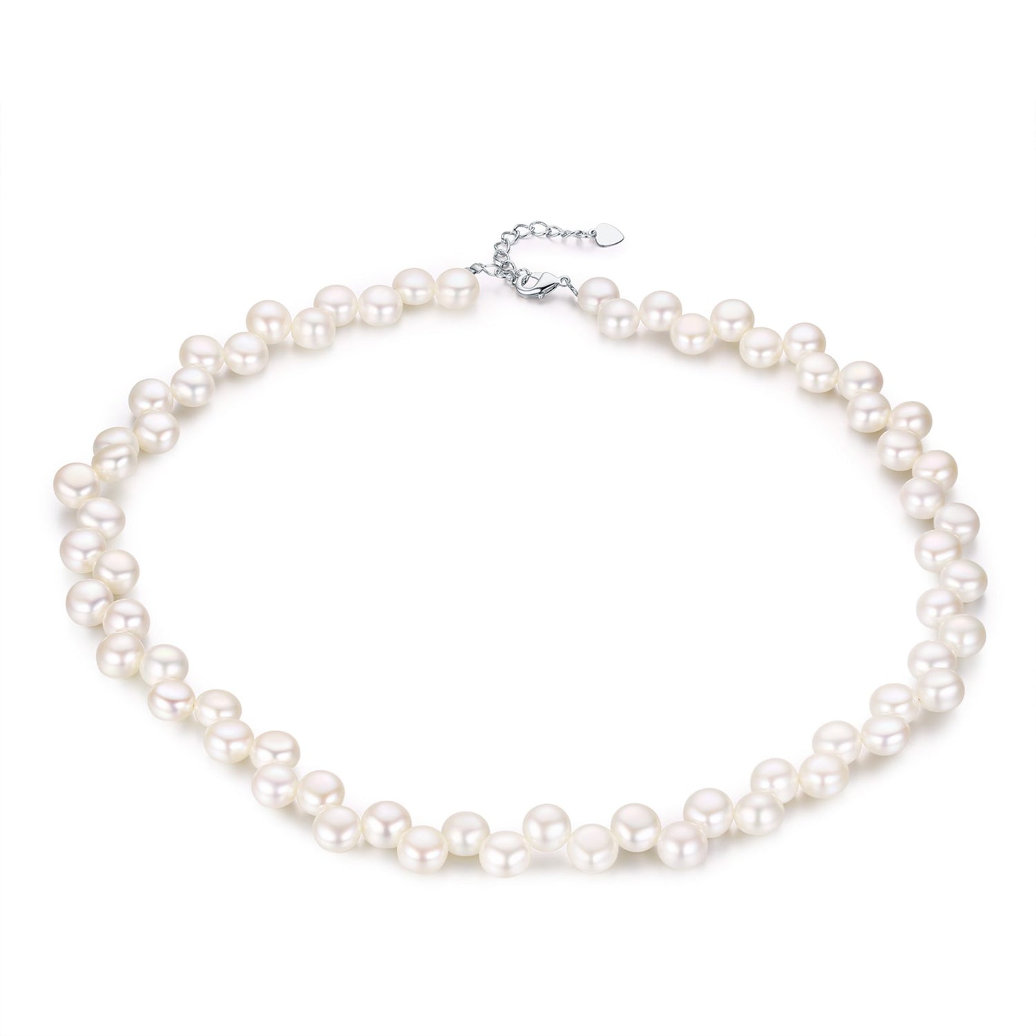WHITE DANCING PEARL NECKLACE BRACELET SET - Timeless Pearl